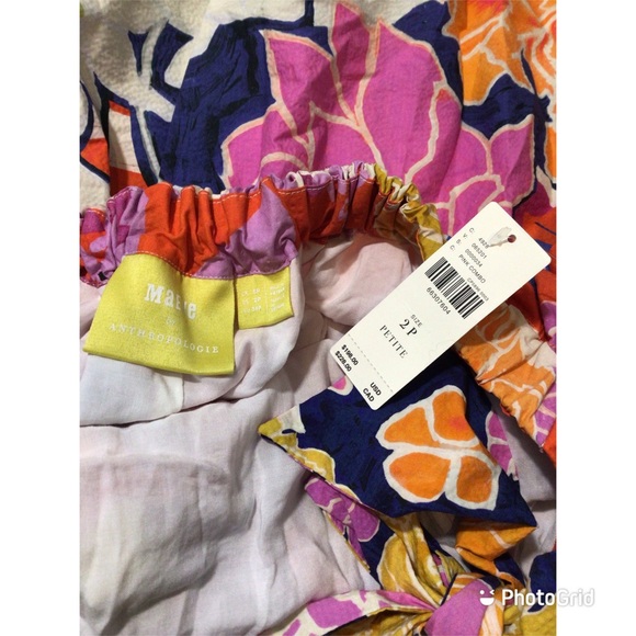 Anthropologie, Maeve, Bow-Back Midi Dress - NWT - Picture 10 of 10